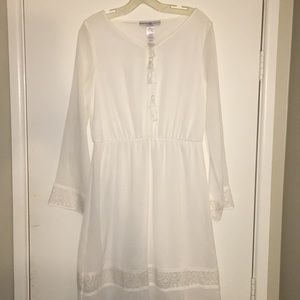 COPY - White long sleeve Dress